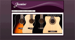 Desktop Screenshot of jasmineguitars.com